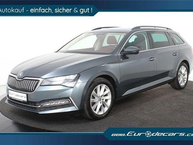 Gebraucht Skoda Superb 218 PS (160 kW) 2021 Grau Kombi