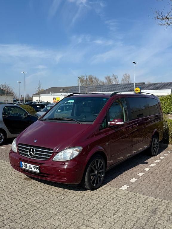Gebraucht Mercedes Viano 204 PS (150 kW) 2007 Rot Van / Kleinbus