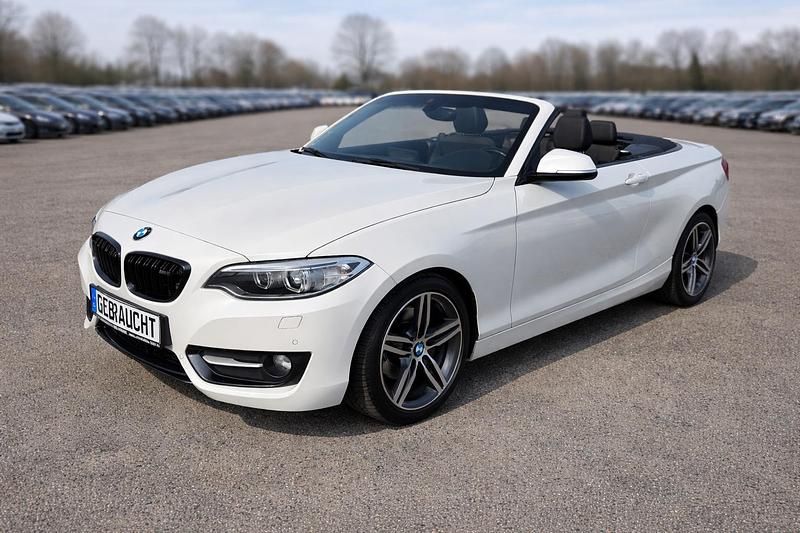 Gebraucht BMW 220 Advantage 190 PS (139 kW) 2015 Weiß Cabrio