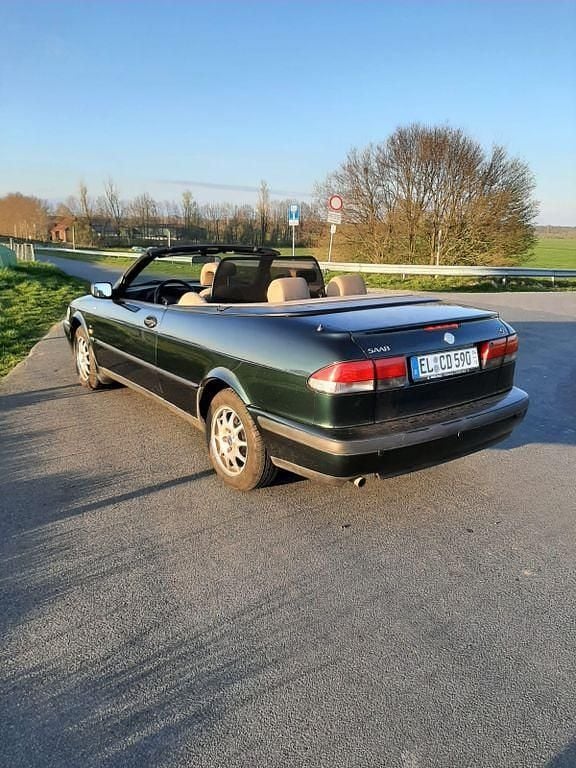 Gebraucht Saab 9-3 Cabriolet 131 PS (96 kW) 1998 Grün Cabrio