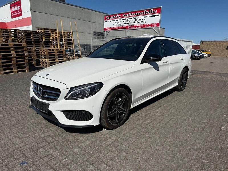Weiß Gebraucht 2018 Mercedes C200 Kombi | 14.999 € (Fairer Preis) - Bild 1/4
