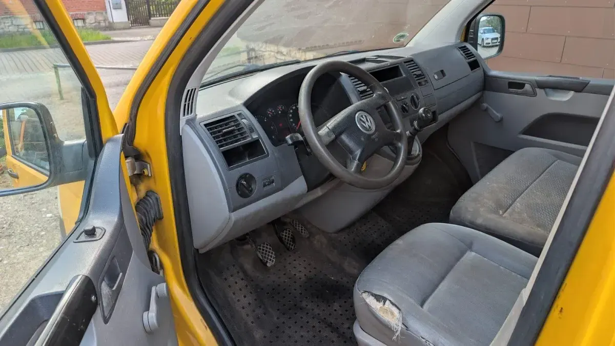 Gebraucht VW Transporter 84 PS (61 kW) 2007 Gelb Van