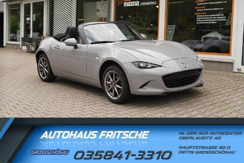Neu Mazda MX5 Exclusive-Line 132 PS (97 kW) 2025 Grau Cabrio