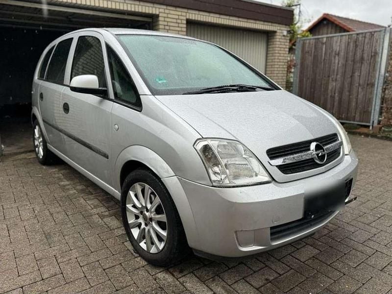 Schwarz Gebraucht 2004 Opel Meriva Enjoy Van / Kleinbus | 690 € (Superpreis) - Bild 1/4