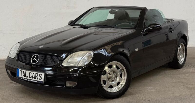 Schwarz Gebraucht 1999 Mercedes SLK200 Cabrio | 4.999 € (Fairer Preis) - Bild 1/4
