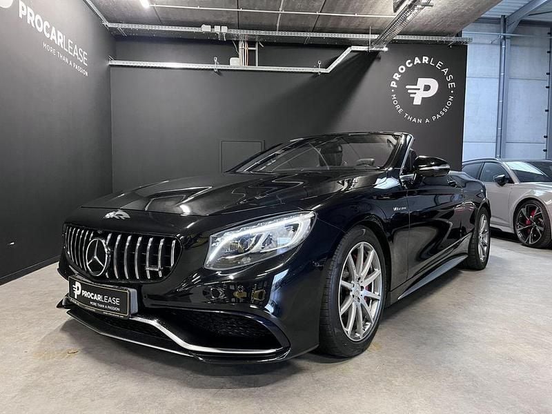 Schwarz Gebraucht 2016 Mercedes S63 AMG AMG Cabrio | 109.900 € - Bild 1/4
