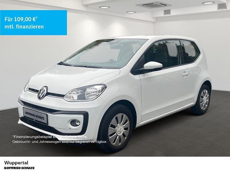 Weiß Gebraucht 2021 VW up! Move Kleinwagen | 11.790 € (Fairer Preis) - Bild 1/4
