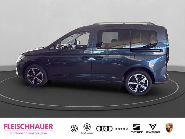 Neu VW Caddy Goal 116 PS (85 kW) 2025 Blau Van / Kleinbus