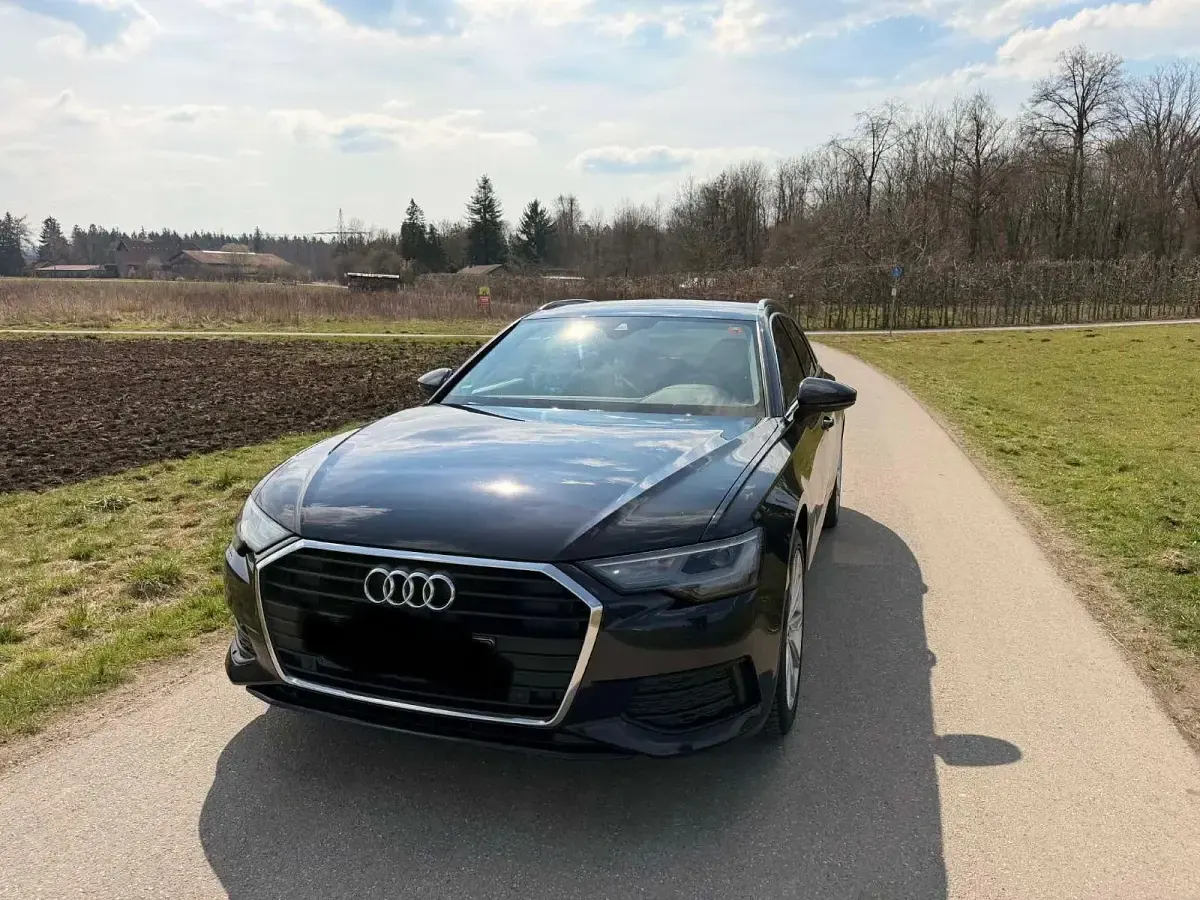 Używany Audi A6 163 KM (119 kW) 2019 Niebieski Kombi