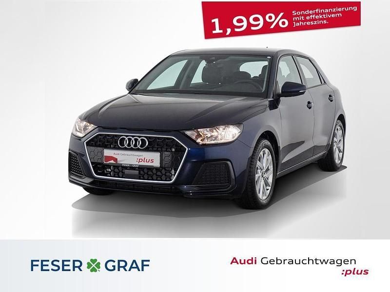 Blau Gebraucht 2024 Audi A1 Sportback Advanced Kleinwagen | 21.220 € (Superpreis) - Bild 1/4