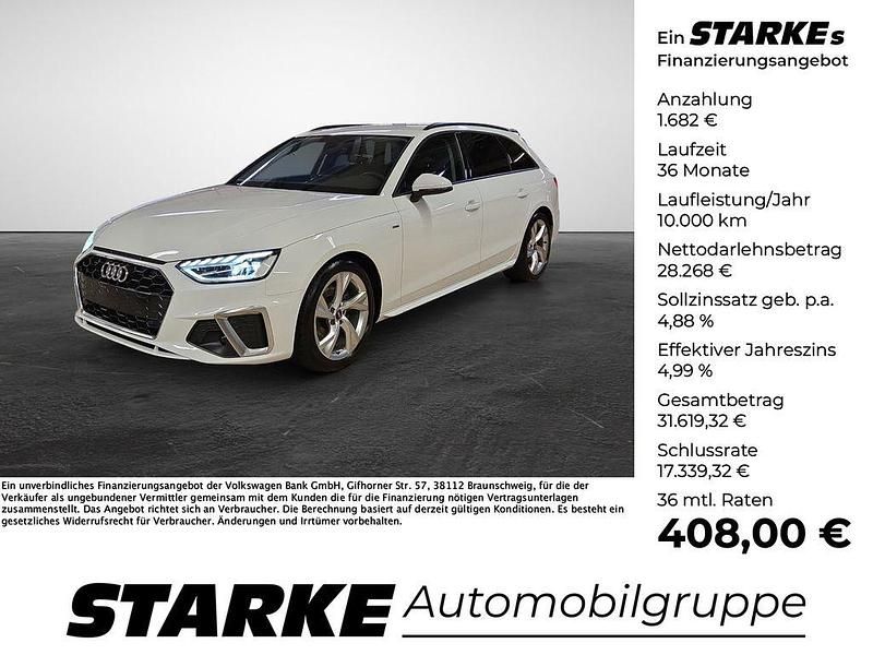 Gebraucht Audi A4 S-Line 150 PS (110 kW) 2022 Weiß Kombi