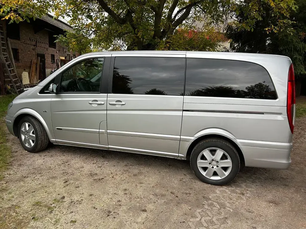 Gebraucht Mercedes Viano 204 PS (150 kW) 2008 Silber Van / Kleinbus