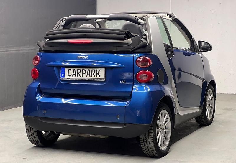 Gebraucht Smart ForTwo Cabrio 45 PS (33 kW) 2008 Blau Cabrio