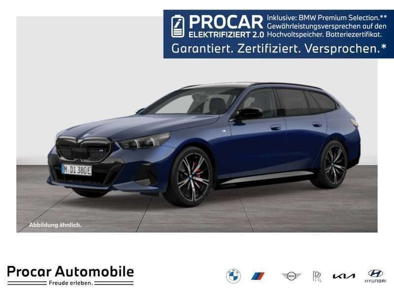 Bmw individual tansanitblau me Gebraucht 2024 BMW i5 M Sport Limousine | 75.800 € - Bild 1/3