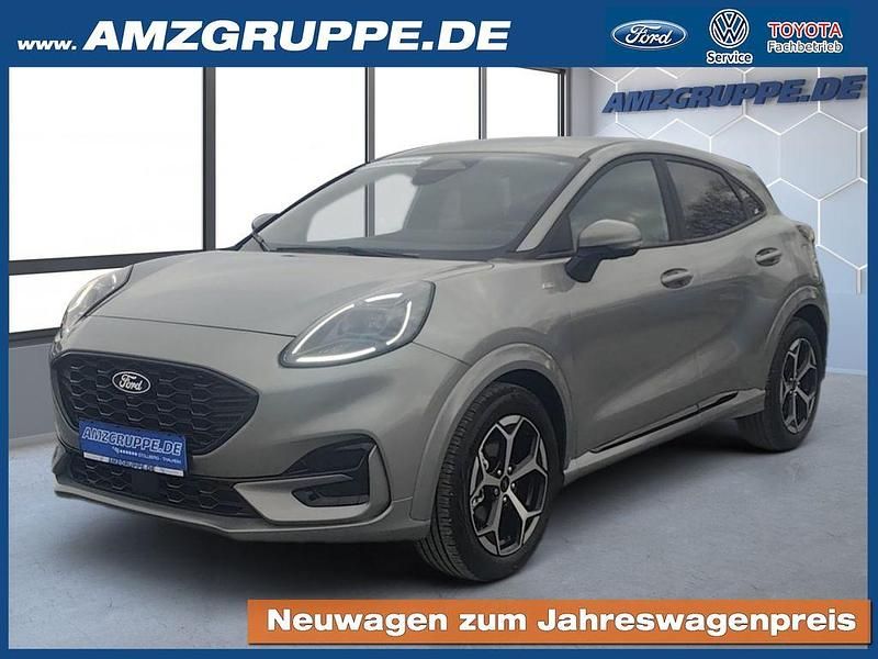 Neu Ford Puma ST-Line 125 PS (91 kW) 2025 Solar silver met SUV