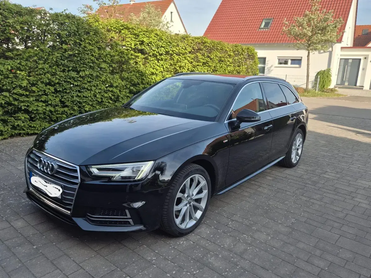 Używany Audi A4 Design 190 KM (139 kW) 2016 Czarny Kombi