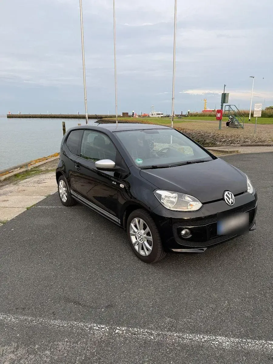 Gebraucht VW up! CLUB 60 PS (44 kW) 2016 Schwarz Kleinwagen
