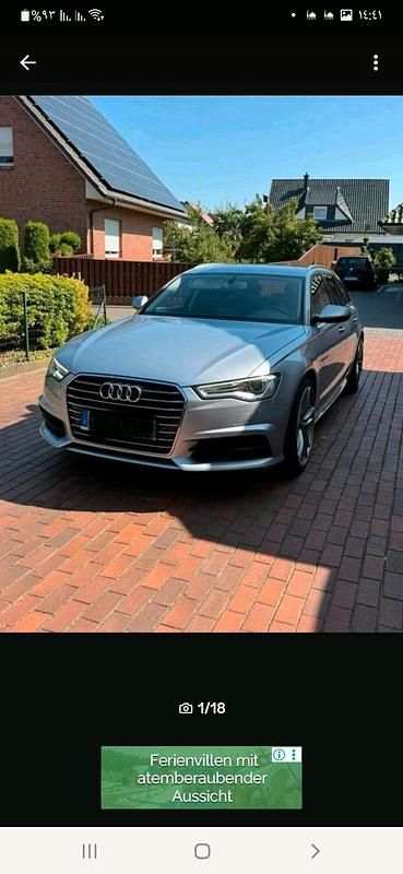 Silber Gebraucht 2016 Audi A6 Kombi | 18.700 € (Fairer Preis) - Bild 1/4