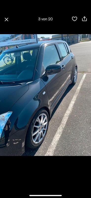 Schwarz Gebraucht 2006 Suzuki Swift Sport Kleinwagen | 1.495 € (Guter Preis) - Bild 1/4