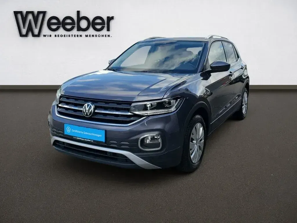 Usado VW T-Cross Style 110 CV (80 kW) 2022 Gris SUV