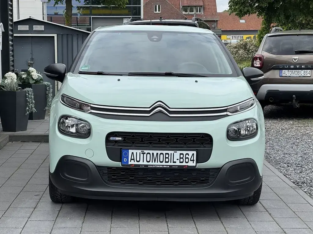 Gebraucht Citroën C3 Live 68 PS (50 kW) 2017 Grün Kleinwagen