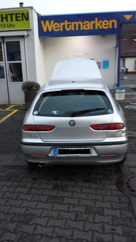 Gebraucht Alfa Romeo 156 140 PS (102 kW) 2001 Silber metallic Kombi