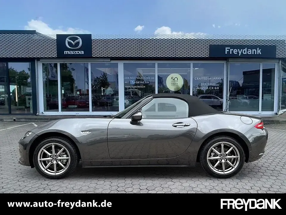 Gebraucht Mazda MX5 Exclusive-Line 132 PS (97 kW) 2025 Machine gray Cabrio