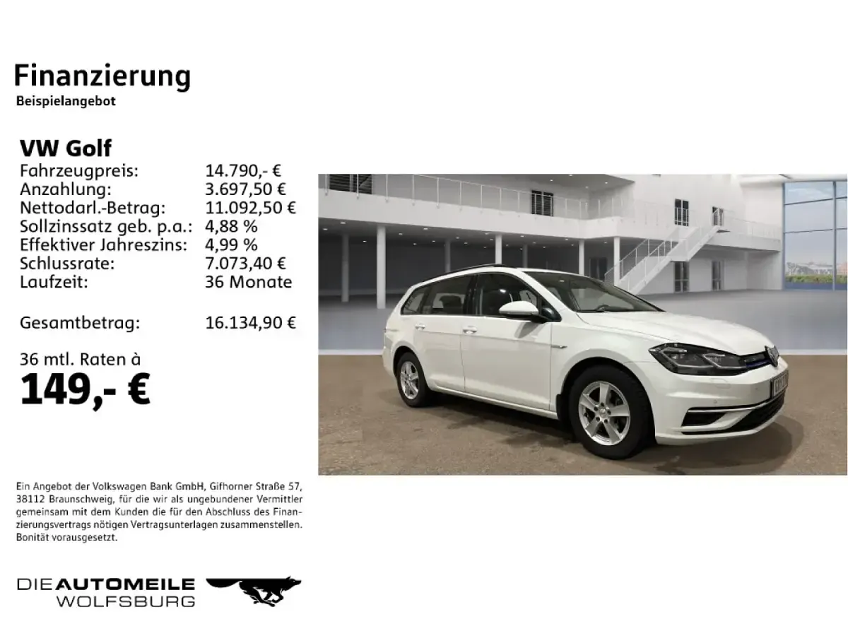 Brugt VW Golf VII 131 HK (96 kW) 2019 Stationcar