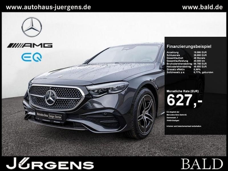 Grau graphitgrau metallic Gebraucht 2024 Mercedes E300 AMG Limousine | 66.650 € (Teuer) - Bild 1/4