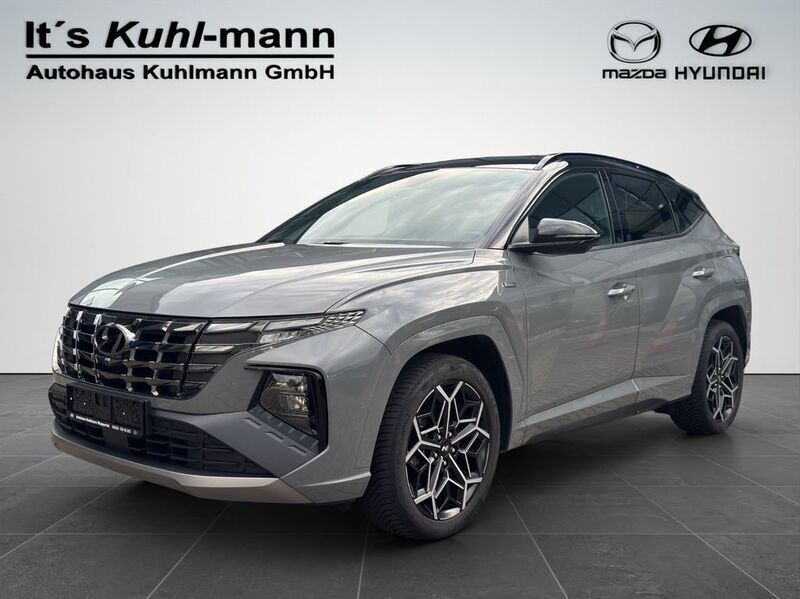 Grau Gebraucht 2022 Hyundai Tucson N Line SUV | 31.400 € (Fairer Preis) - Bild 1/4