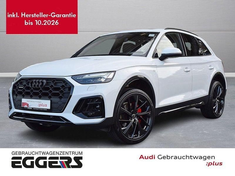 Gletscherweiß metallic Gebraucht 2024 Audi Q5 Ambiente SUV | 62.890 € - Bild 1/4