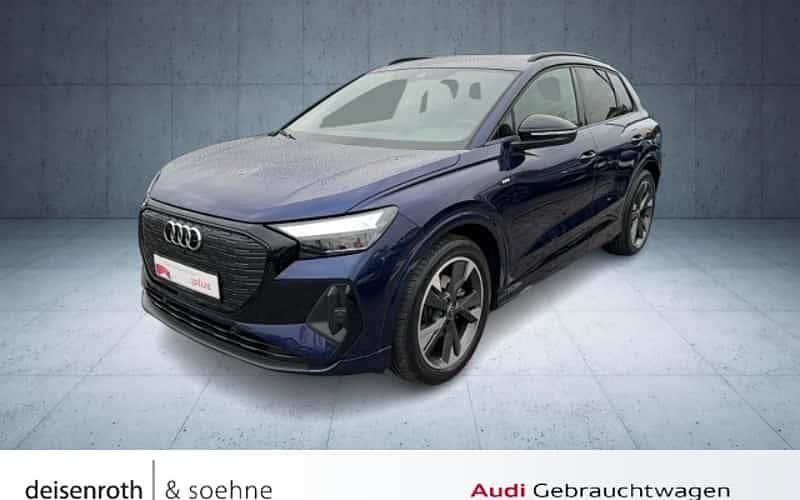 Blau Gebraucht 2022 Audi Q4 Sportback e-tron Ambiente SUV | 26.305 € (Guter Preis) - Bild 1/4