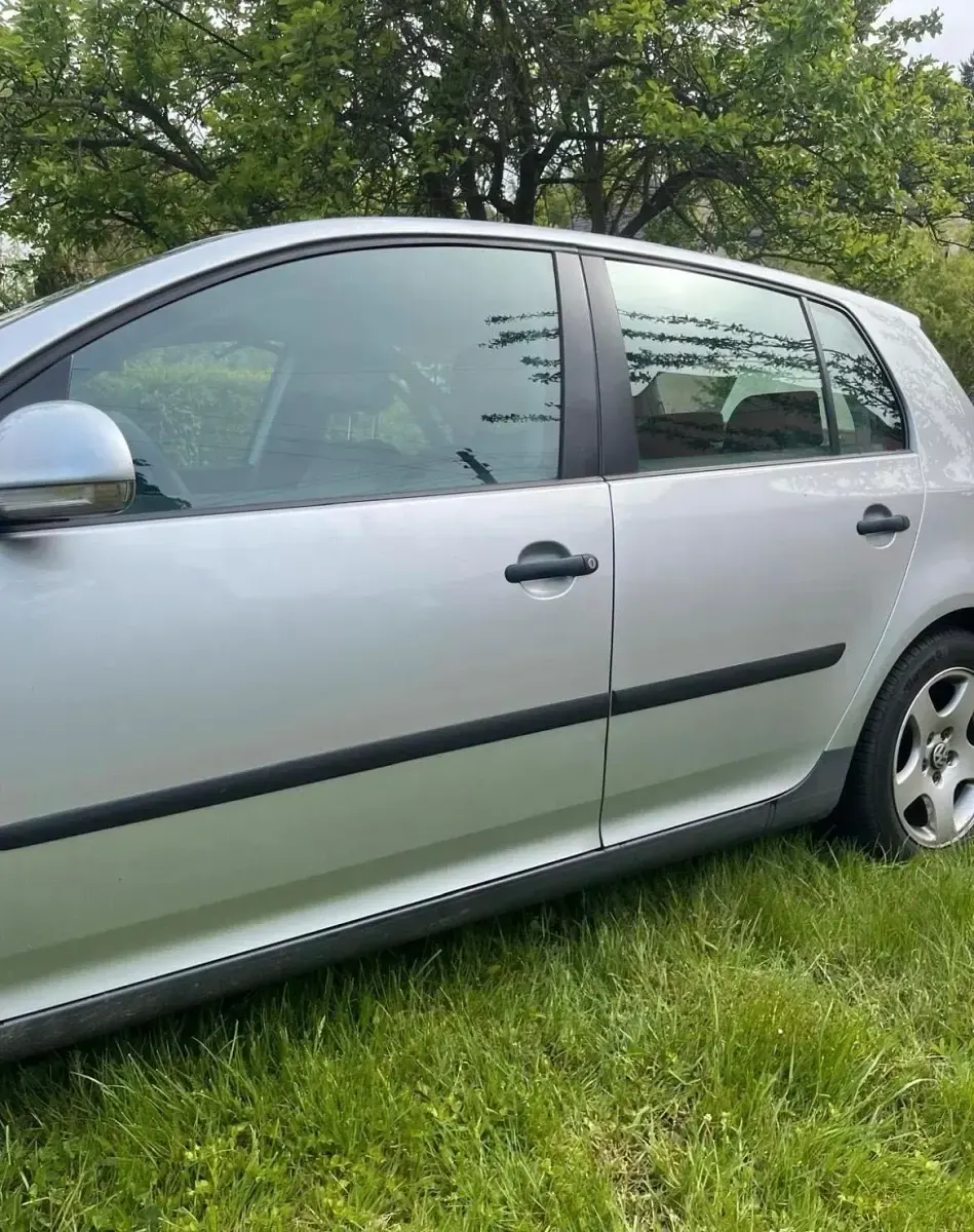 Gebraucht VW Golf V 2007 Silber Kleinwagen