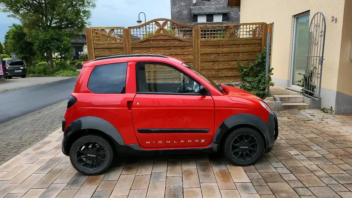 Occasion Microcar M.Go 2017 Rouge Citadine