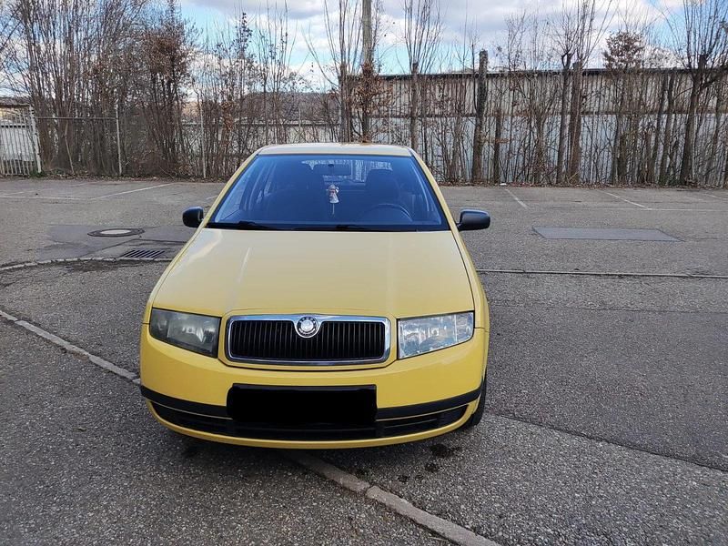 Gebraucht Skoda Fabia 55 PS (40 kW) 2003 Gelb Limousine