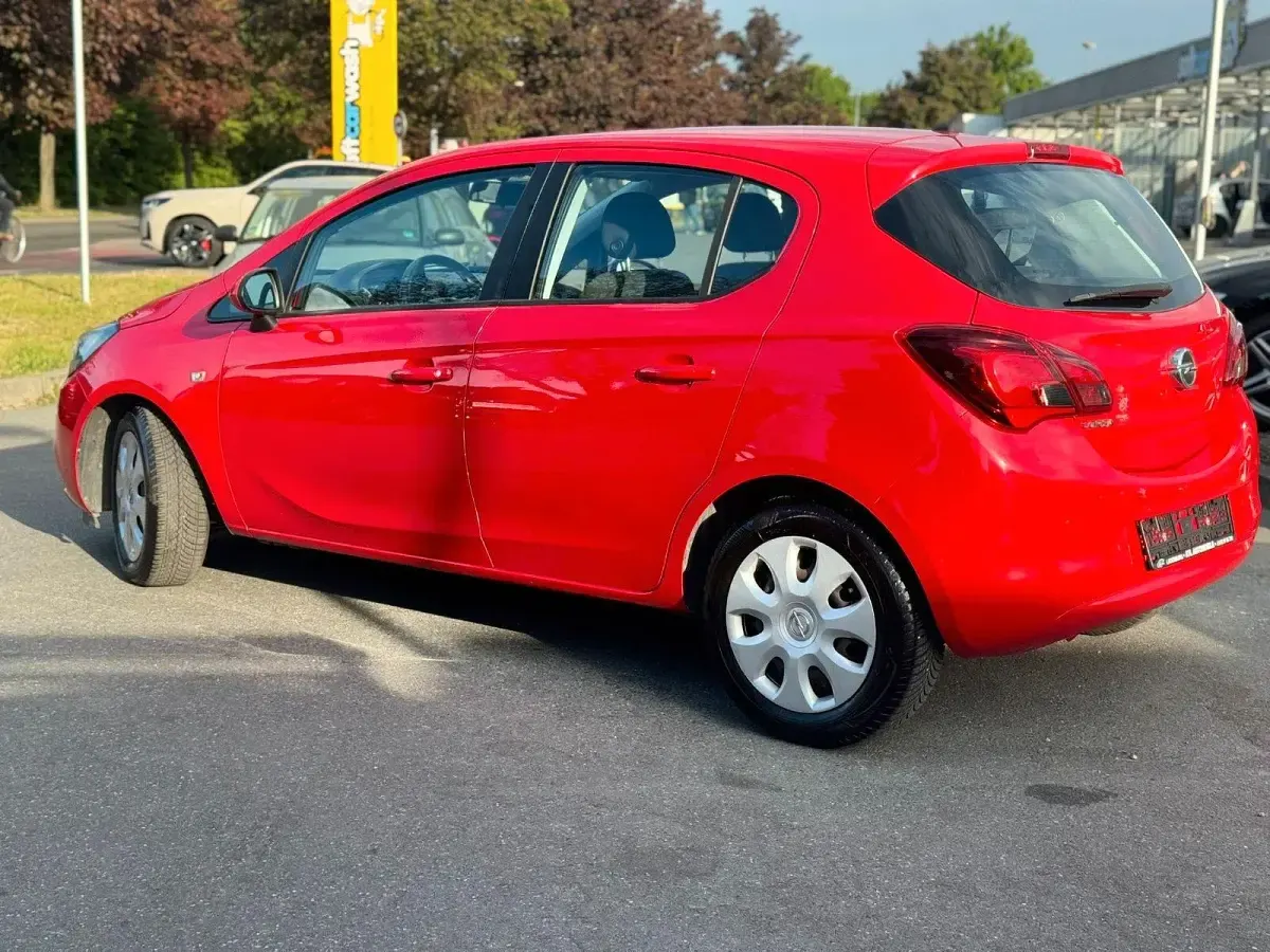 Usata Opel Corsa Edition 90 CV (66 kW) 2017 Rosso Utilitaria
