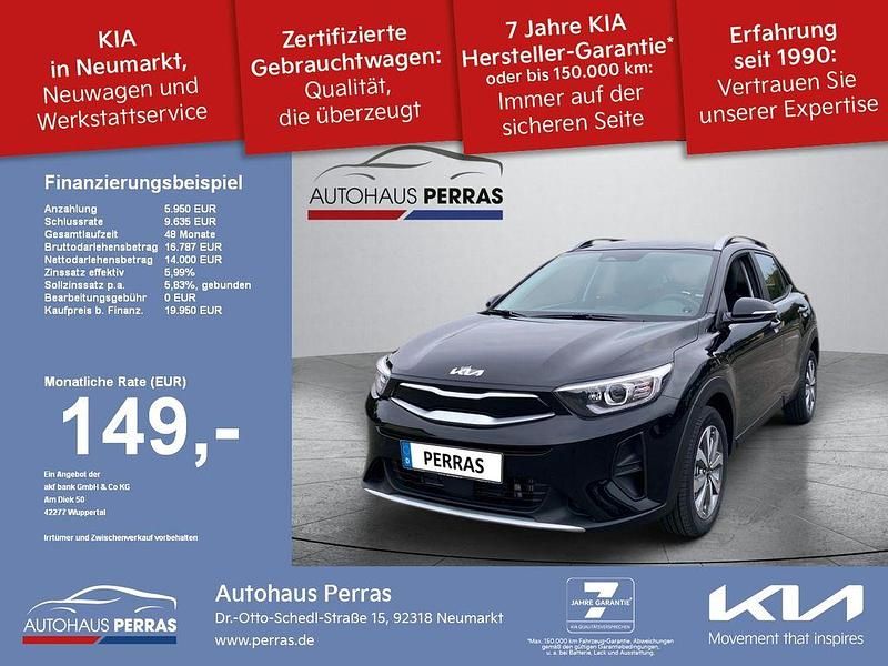 Gebraucht Kia Stonic Vision 101 PS (74 kW) 2023 Auroraschwarz SUV