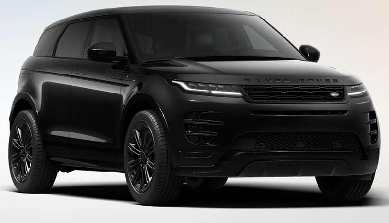 Santorini black (schwarz) Neu 2025 Land Rover Range Rover evoque SE Dynamic SUV | 65.580 € (Fairer Preis) - Bild 1/4