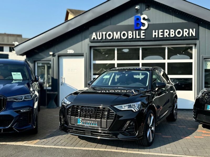 Mythosschwarz metallic Gebraucht 2023 Audi Q3 S-Line SUV | 39.990 € (Guter Preis) - Bild 1/4