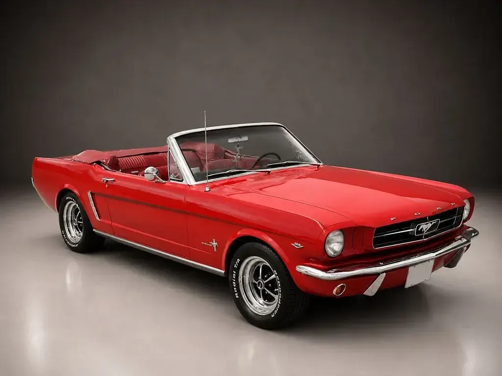 Gebraucht Ford V8 200 PS (147 kW) 1965 Rot Cabrio