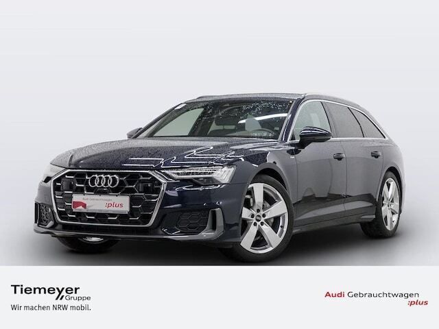 Firmamentblau metallic Gebraucht 2024 Audi A6 S-Line Kombi | 51.290 € (Teuer) - Bild 1/4