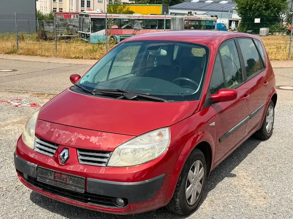 Gebraucht Renault Scénic II Privilege 113 PS (83 kW) 2004 Rot Van / Kleinbus