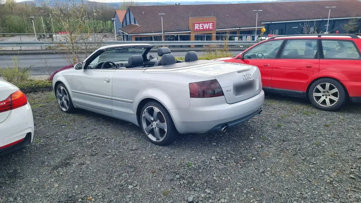 Gebraucht Audi A4 Cabriolet 174 PS (127 kW) 2002 Silber Cabrio