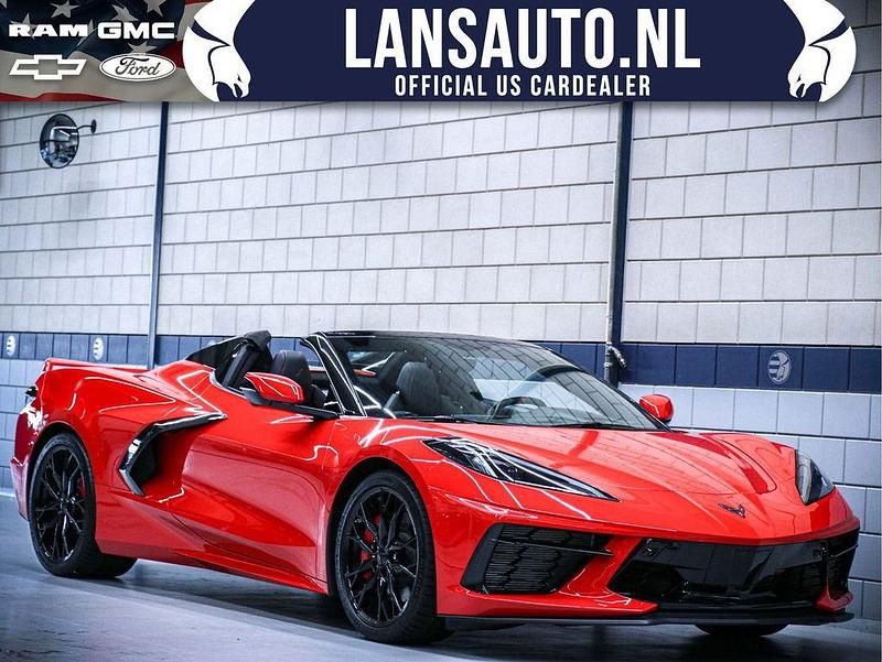 Rot Gebraucht 2023 Chevrolet Corvette Stingray Cabrio | 179.950 € - Bild 1/4