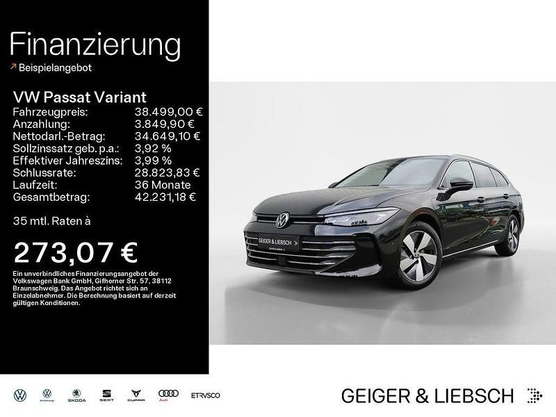 Grenadillschwarz metallic Gebraucht 2024 VW Passat Business Kombi | 38.499 € - Bild 1/4