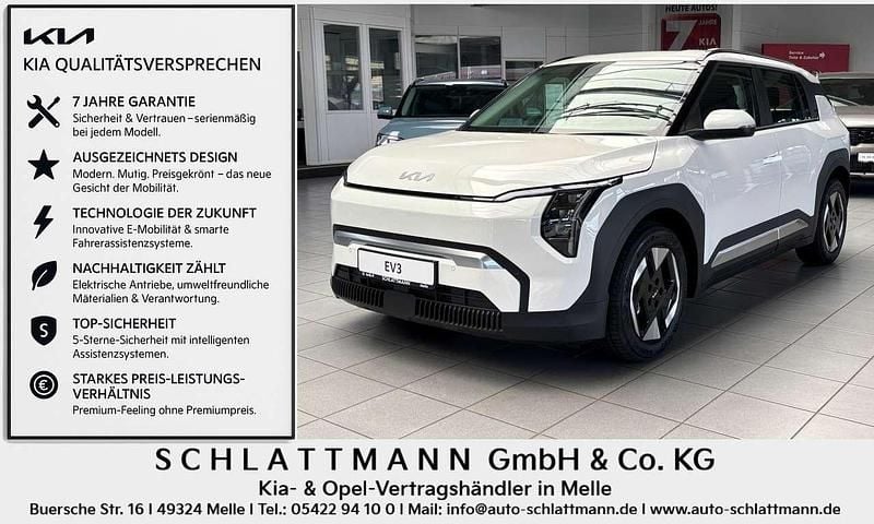 Schneeweiß Neu 2025 Kia EV3 3 SUV | 32.790 € (Superpreis) - Bild 1/4