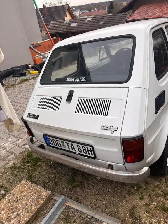 Gebraucht Fiat 126 26 PS (19 kW) 1988 Weiß Kleinwagen