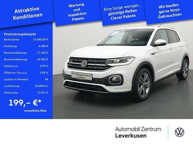 Pure white Gebraucht 2021 VW T-Cross Style SUV | 23.680 € (Fairer Preis) - Bild 1/2
