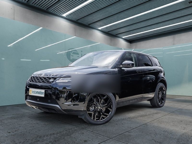 Schwarz Gebraucht 2021 Land Rover Range Rover evoque S SUV | 41.660 € (Teuer) - Bild 1/3