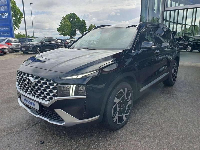 Phantom black metallic Gebraucht 2021 Hyundai Santa Fe Prime SUV | 37.000 € (Fairer Preis) - Bild 1/4